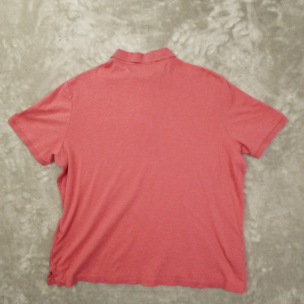Polo Ralph Lauren Men's Classic Fit Light Red Short Sleeve Polo Shirt size XL